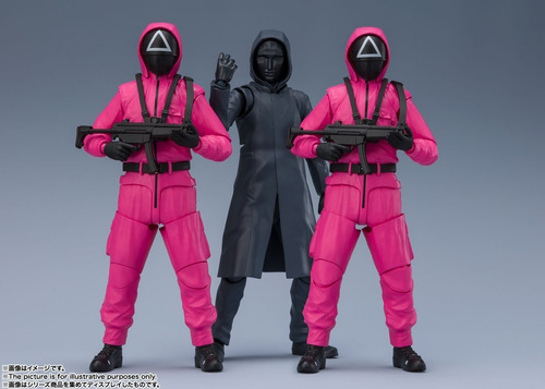 Masked Soldier Squid Game Shfiguarts Juego Del Calamar