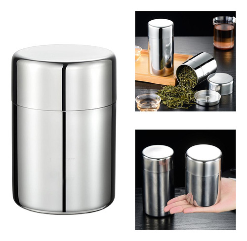 Recipiente De Almacenamiento De Los 400ml Los 7.5x11cm Plata