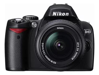 Nikon D40 Kit De Cámara Réflex Digital De 6,1 Mp Con Lente N
