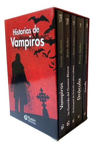 Pack 5 Libros Historias De Vampiros - Plutón Ediciones