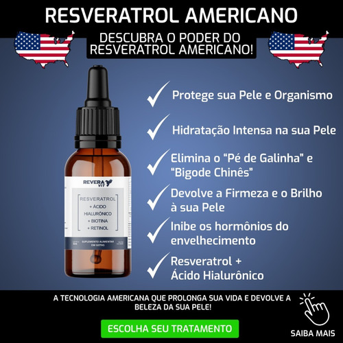 Suplemento en líquido Revera vit Resveratrol x 30mL