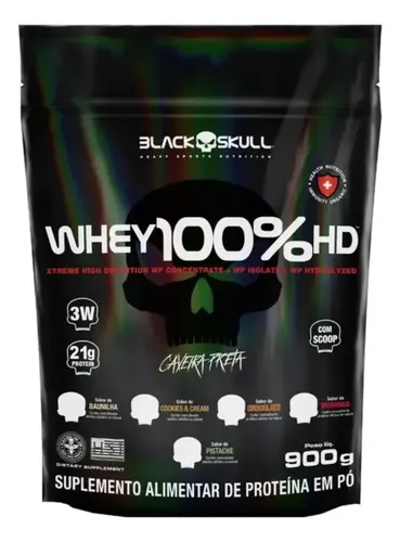 WHEY PROTEIN 100% BLACK SKULL