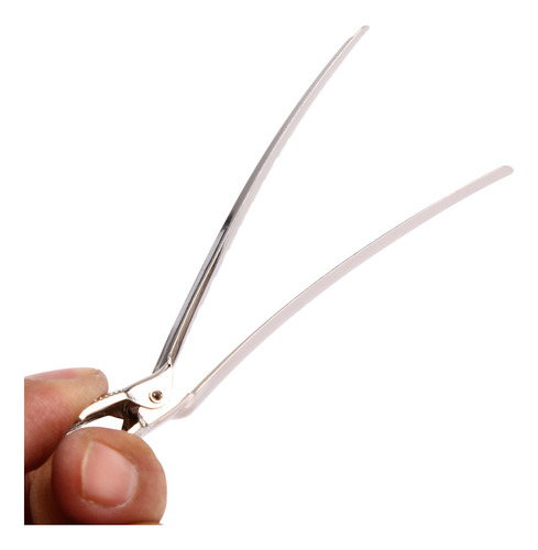 Conjunto De 10 Grampos De Cabelo Profissionais De Prata,
