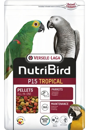 Alimento para aves Nutribird 1kg por 1 unidades