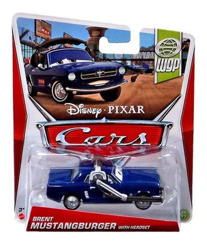 Carro De Cars Brent Mustangburger Con Auriculares