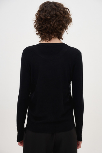 Sweater Lily Clasico Hilo Cuello Redondo Mujer Sweet