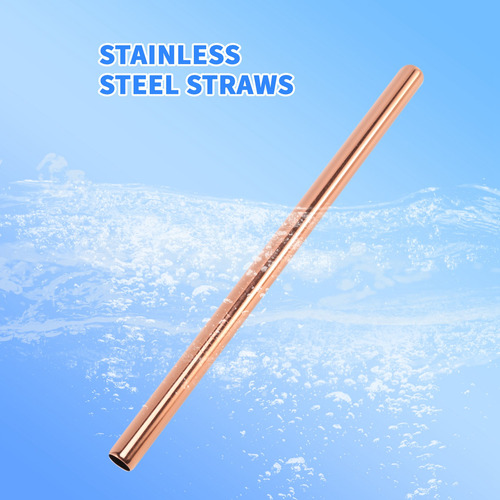 Pajitas Reutilizables De Acero Inoxidable, 3 Cepillos De Lim