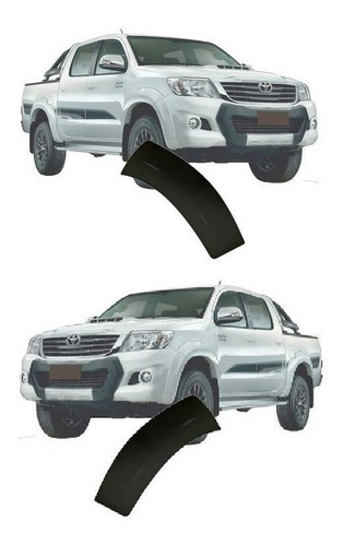 Fenders Moldura Paragolpe Delantero T Hilux 2012/2015 El Par