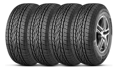 Kit 4 Pneu Aro 17 Continental 215/60r17 Fr Crosscontact Lx2