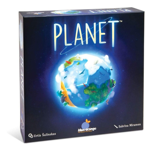 Blue Orange Games Planet Juego De Mesa  Juego De Mesa 3d De