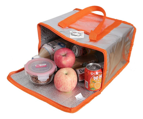 Pack 6 Bolsos Térmicos Coolers De Comida O Bebida 33x27cm