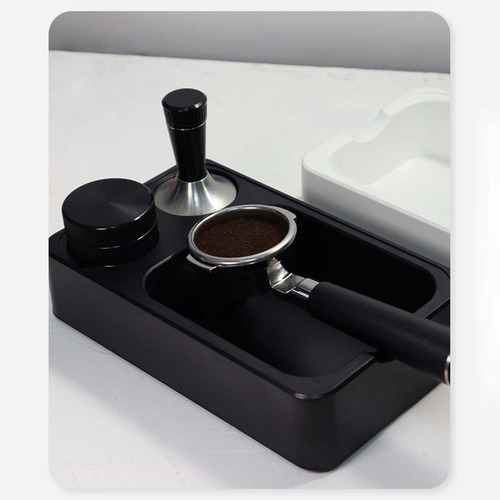 Caja Organizador Del Café De La Estación De Tampas Negro