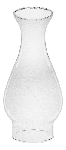 Cupula De Vidro Transparente Para Lampião Vintage Boca 07,5