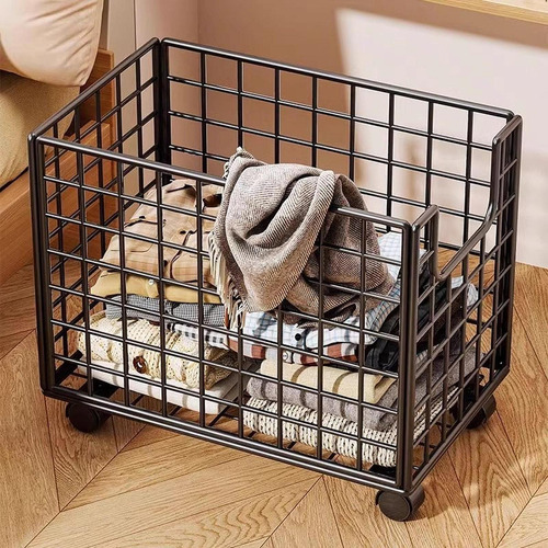 Cesta De Lavandería Con Ruedas, Canasta De Lavandería De