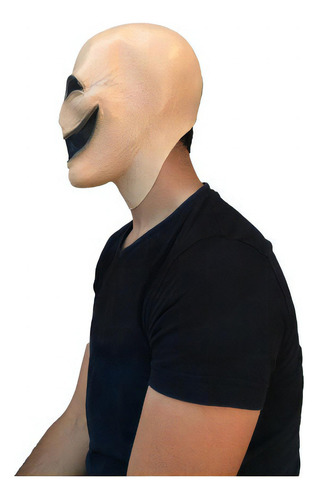 Máscara De Pestañas Slenderman Happy Slonderman Creepypasta