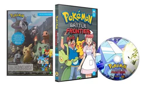 Dvd Anime Pokémon 9ª Temporada Batalha Da Fronteira Dublado