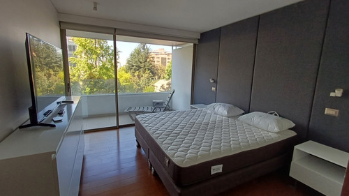 Amoblado / 2 Dorm + Escritorio + Servicios /metro Alcántara