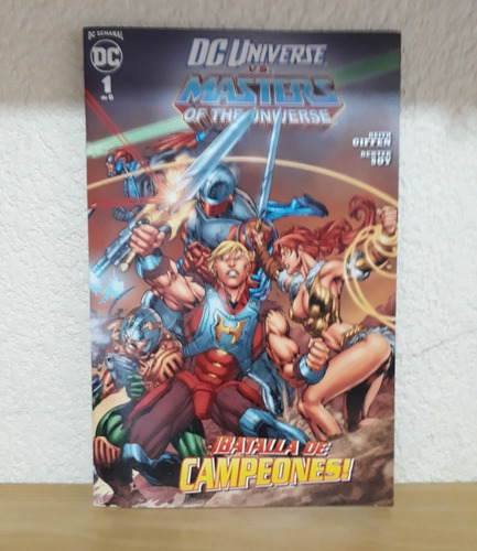 He-man Dc Universe Vs Masters Of The Universe Num 1 Comics