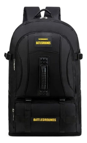 Mochila Back Pack Deportiva Viaje Táctica Gran Capacidad 1626 Xsh Color Khaki Camuflaje
