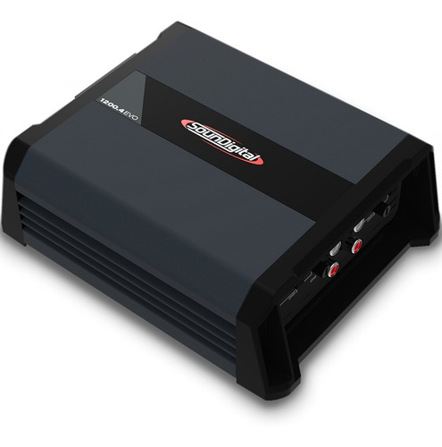 Imagen 5 de 7 de Potencia Soundigital 1200.4 Evo 4.0 2 Ohms 4 Ch 1200x4