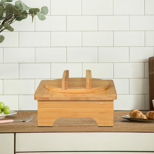 Tapete De Mesa De Madera, Soporte Para Ollas De Piedra De