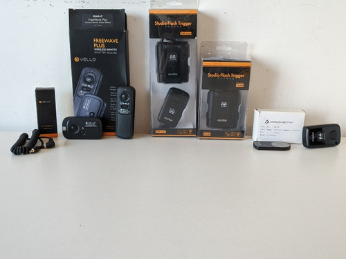 Combo Vello Freewave Plus + Studio Flash Trigger + Mas
