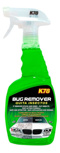 K78 Bug Remover - Removedor Limpiador Insectos Bicho Auto