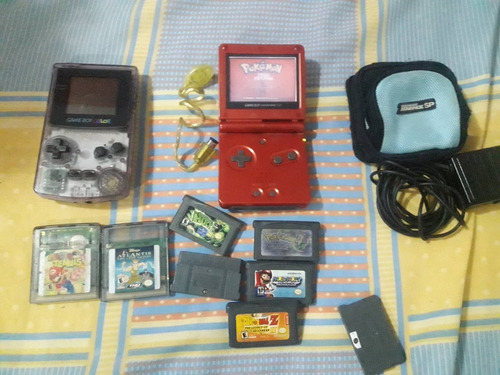 Game Boy Advance Sp Y Game Boy Color