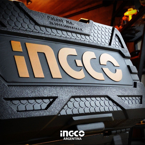 Imagen 2 de 6 de Amoladora Angular Ingco 950w 115mm Industrial Maletín Rígido