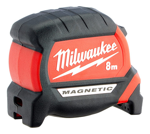 Milwaukee 48227308 Hp8mg/27 Premium Mag Tape Measure - Red/b