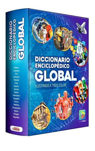 Libro Diccionario Enciclopédico Global Ilustrado