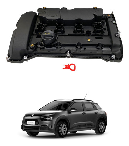 Tampa Válvulas Citroen C4 Cactus 1.6 16v Turbo 2019/... Flex