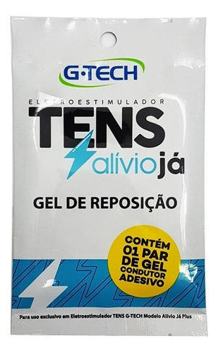 Gel De Reposição Tens Alívio Já Eletroestimulador - G-tech