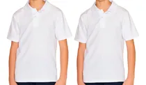 Comprar Pack Por 2 Chombas Pique Colegial Niños