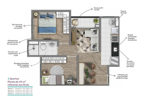 Imagem 15 de 15 de Apartamento À Venda No Bairro Jardim Pirituba - São Paulo/sp - O-6368-14914