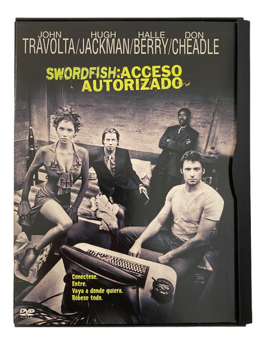 Dvd Swordfish Acceso Autorizado John Travolta Halle Berry