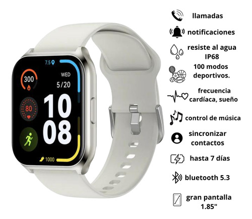 Smartwatch Filwans Gts Mini Con Audífonos G-tide Ac 01