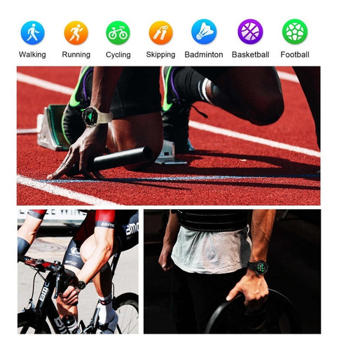 Imagen 8 de 10 de Smartwatch Jazak K22 Pro Oximetro Llamadas Presion Sport