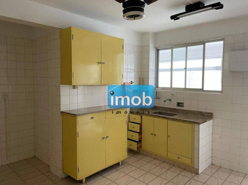 Imagem 1 de 16 de Apartamento Com 3 Dormitórios À Venda, 140 M² Por R$ 650.000,00 - Ponta Da Praia - Santos/sp - Ap8395