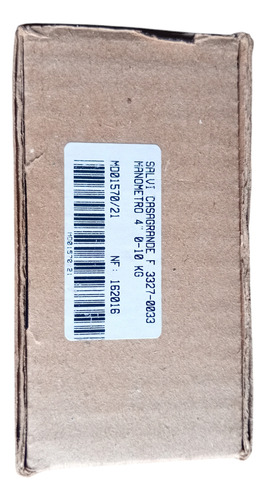 Manômetro Salvi Casagrande F 3327-0033 4 0-10 Kg