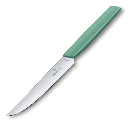 Cuchillo para carne Swiss Modern, hoja lisa, 12 cm, cuchillo Swiss Mo