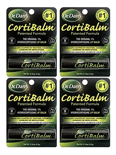 Dr. Dans Cortibalm Bálsamo De Labios, Paquete