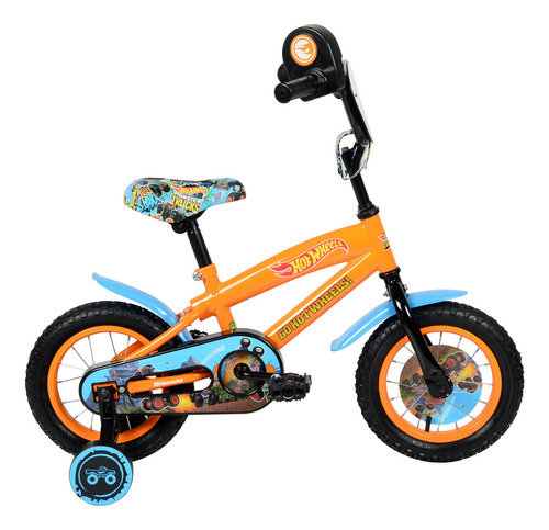 Bicicleta Hotwheels 12 Naranjo