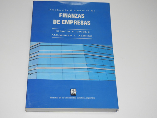 Introduccion Al Estudio Finanzas De Empresas.alonso L566 