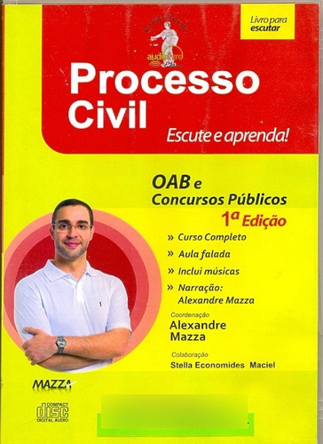 Cd Lacrado Audio Livro Direito Processo Civil Escute E Apren