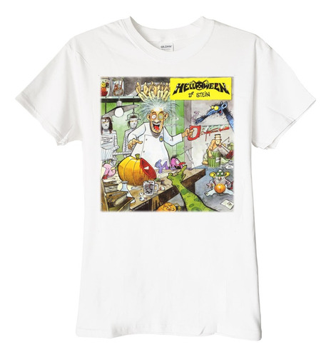 Polera Helloween Dr Stein Metal Abominatron