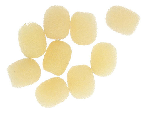 Parabrisas De Micrófono Amarillo, Cubierta De Esponja