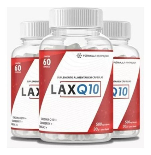 Lax Q10 Original Formula Avançada Tratamento 3 Meses