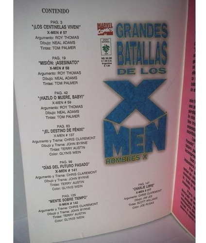 Grandes Batallas De Los X-men Editorial Vid