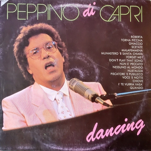 Vinilo Lp De Pepino Di Capri - Dancing -(xx922